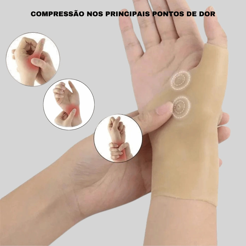 Luva de Compressão Magnética