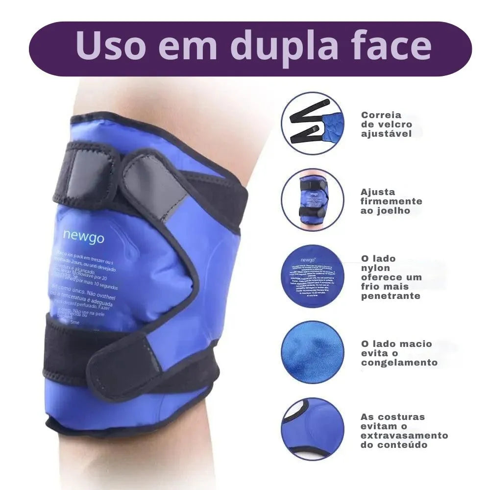Compressa Térmica Reutilizável para Joelho NEWGO