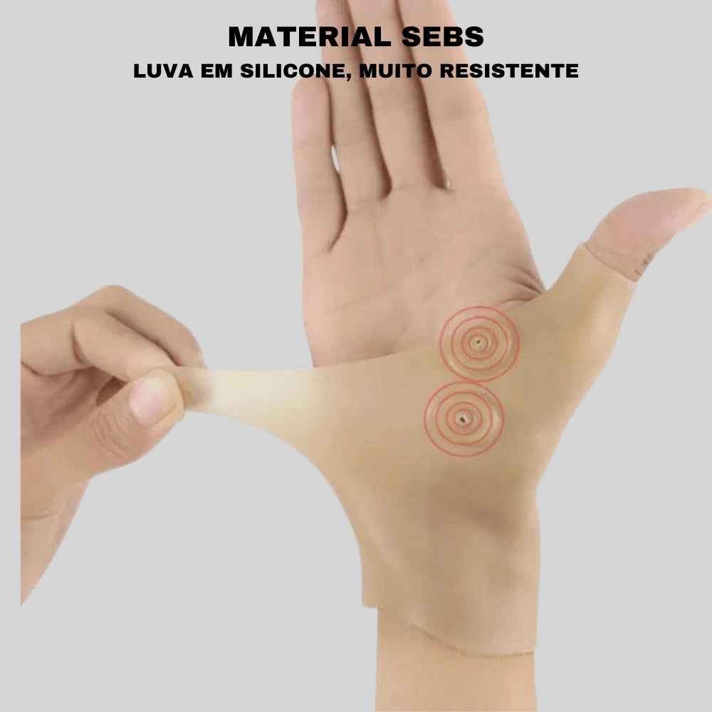 Luva de Compressão Magnética