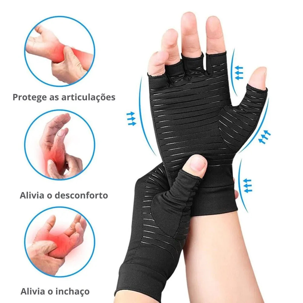 Luvas Terapêuticas Cobre Active