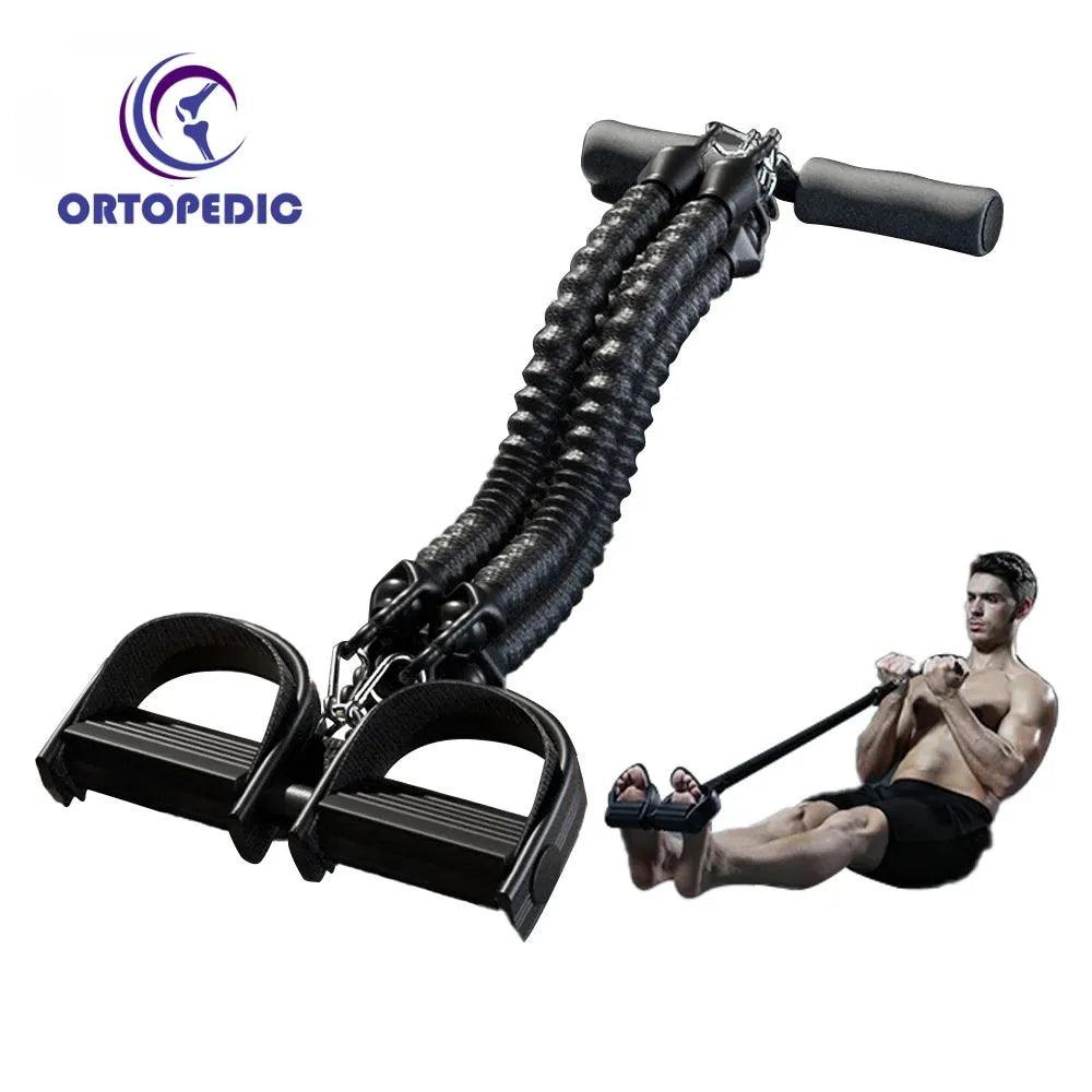 Pedal Tension Rope Puller Exercise At Home Multi-functional Fitness Exercise Resistance Band Men Sports Gym Equipment