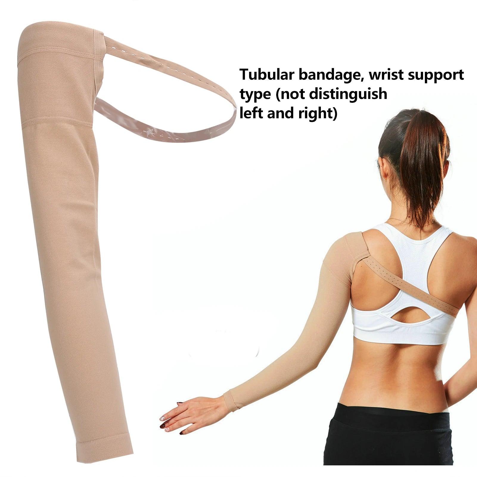 Post Mastectomy Compression Sleeve Elastic Arm Anti Swelling Lymphedema Relief Sleeve Orthopedic Brace Support for Women Patient