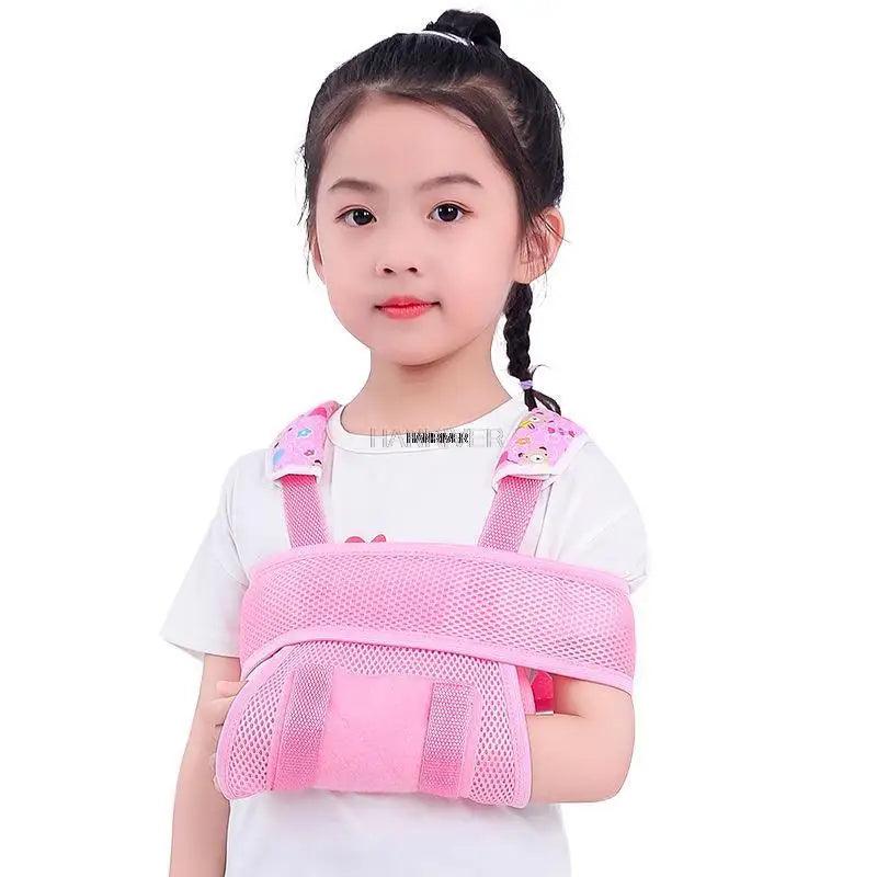 Children's forearm sling breathable arm and wrist fracture fixation belt shoulder joint dislocation fixation protector