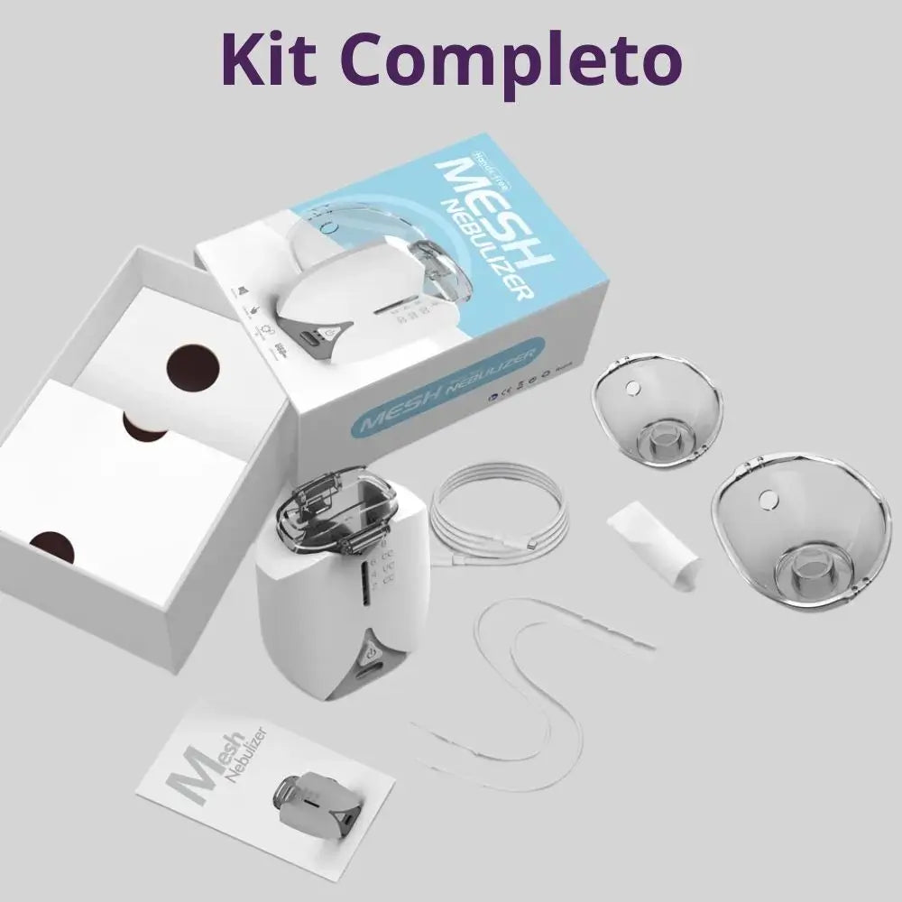 Nebulizador Portátil Silencioso Mesh