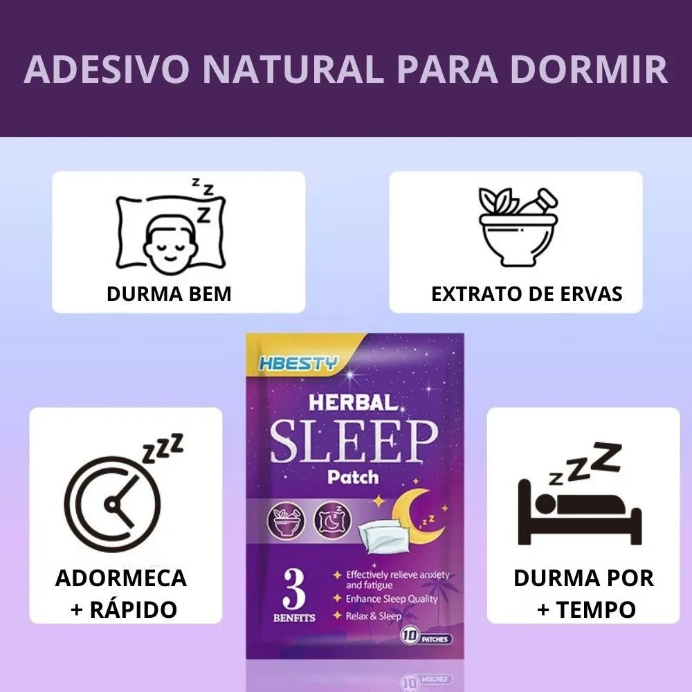 Adesivo do Sono Herbal Sleep
