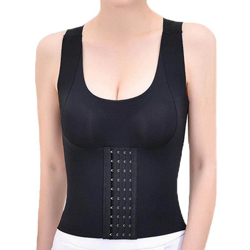 3-in-1 Waist Buttoned Bra Shapewear for Women Waist Shaper Women's Shapewear Snatch Bra - 3-in-1 Waist Trainer Bra Daily