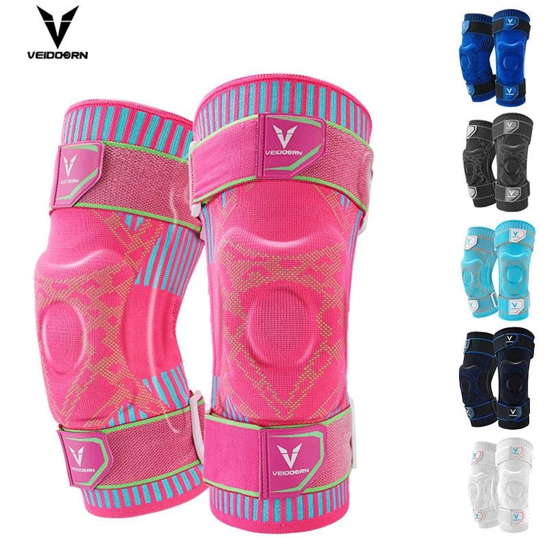 Professional Knee Brace for Pain Relief Medical Knee Support with Side Stabilizers Patella Pad Adjustable Bandage Knee Sleeve