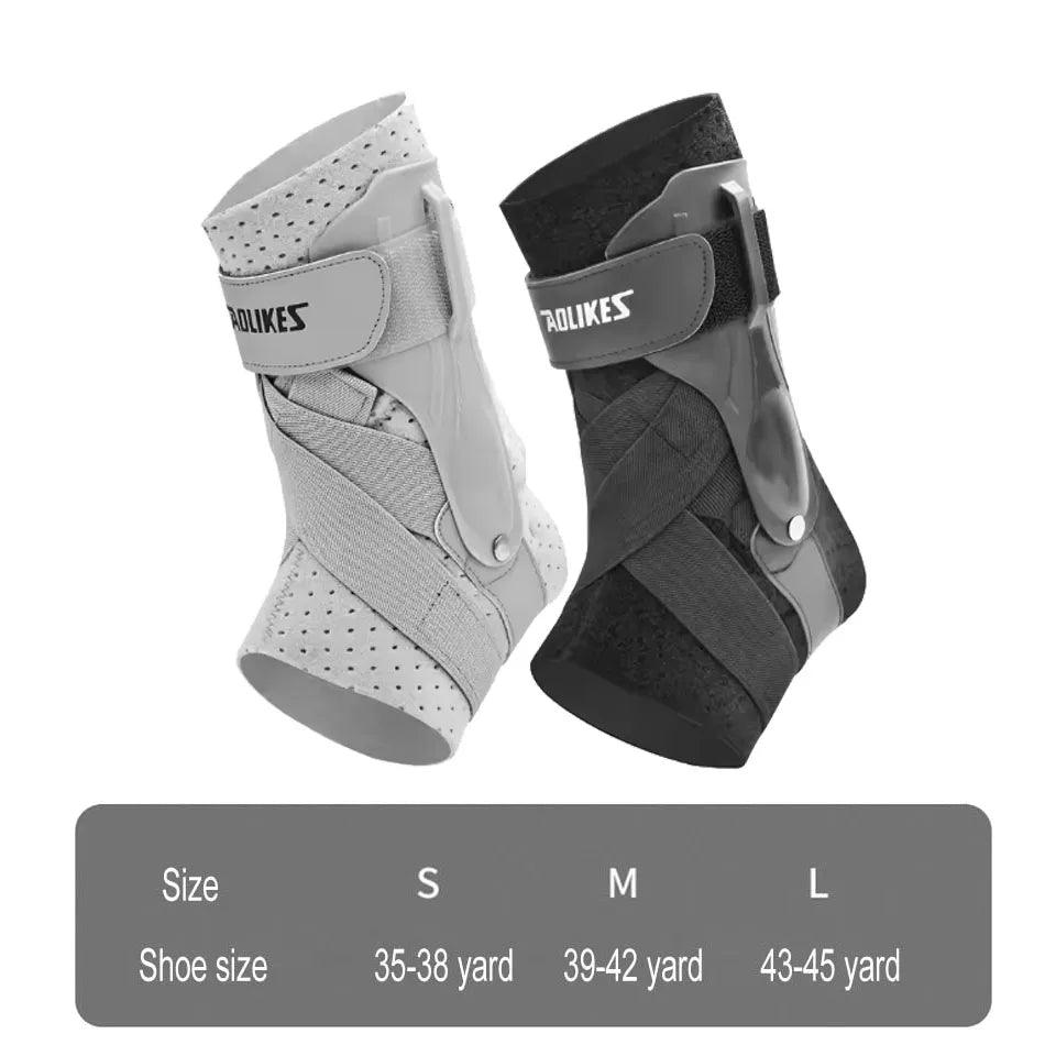 AOLIKES 1PCS Ankle Brace for Sprained Ankle, Ankle Support Brace with Side Stabilizers for Men & Women, Ankle Splint Stabilizer