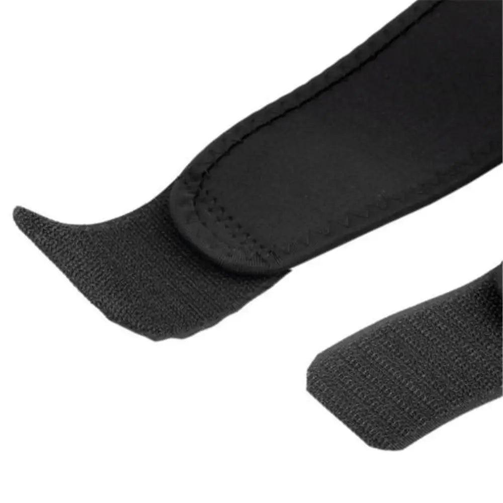 Black Knee Patella Support Brace Adjustable Sleeve Wrap Cap Stabilizer Sports Wrap Brace Hiking Sports Breathable Knee Protector