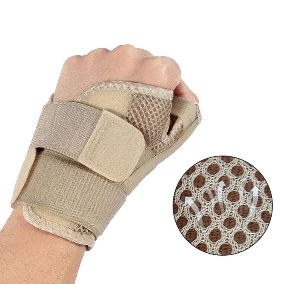 AOLIKES 1PCS Flexible Splint Wrist Thumb Support Brace for Tendonitis Arthritis Thumb Protector Guard Fits Right & Left hand