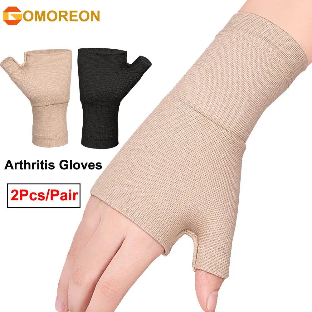 1Pair Compression Arthritis Gloves, Wrist & Thumb Support Sleeve for Unisex, Perfect for Carpal Tunnel, Wrist Pain & Fatigue