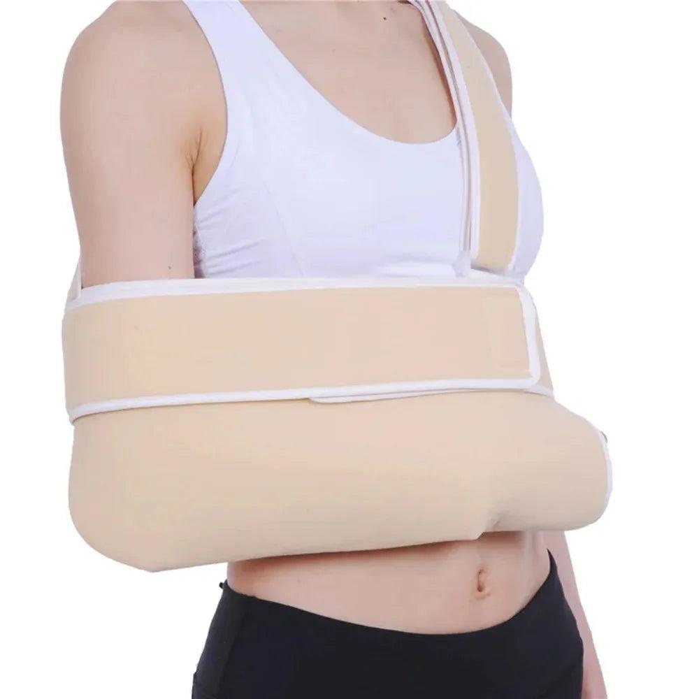 Medical Forearm Fixation Sling Adjustable Shoulder Arm Support Brace Elbow Joint Fracture Rehabilitation Stabilizer Pain Relief