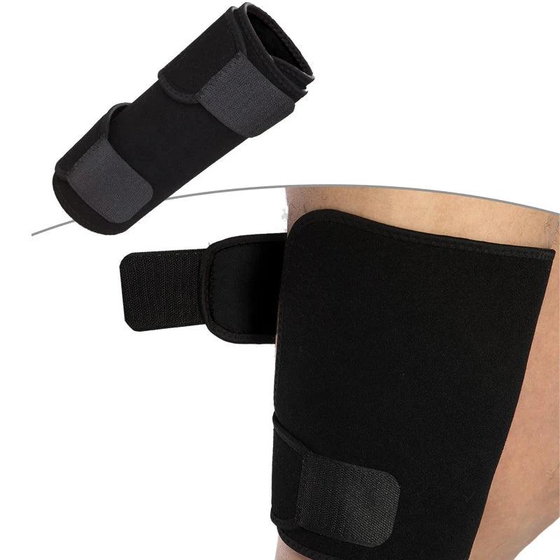 1Pcs Thigh Brace Hamstring Wrap Compression Sleeve Trimmer，For Pulled Hamstring Muscle,Tendinitis Injury,Sports Injury Recovery