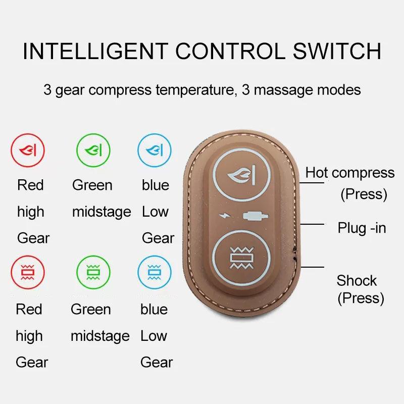 Waist Pillow Bed Sleeping Waist Protection Pad Electric Massage Lying Flat Waist Pain Waist Support Heating Vibrating Sleep Pad