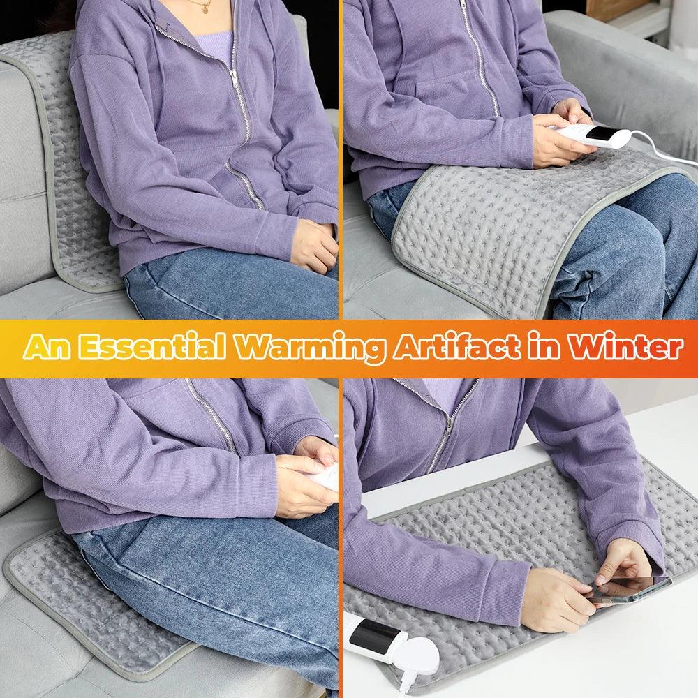 58*29CM Electric Heating Blanket Heated Mat Electro Sheet Pad for Bed Sofa Warm Winter Thermal Blankets Warmer Home Use